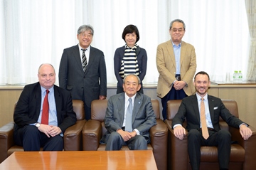 Group photo of the panel members	