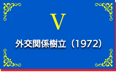 外交関係樹立（1972）