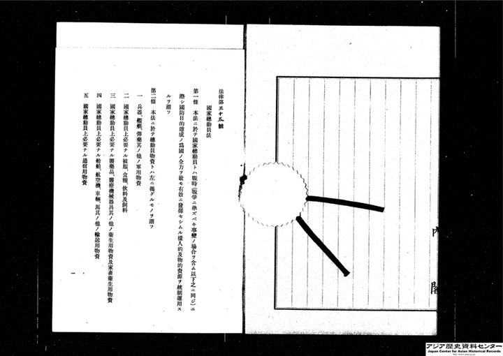 ���Ƒ������@�@�y���a13�N�i1938�j�z�@�R