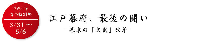 江戸幕府、最後の戦い