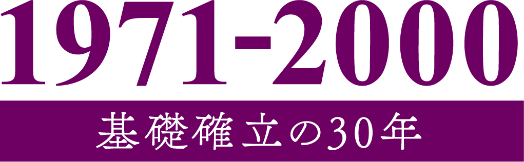 1971-2000 基礎確率の30年