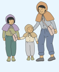 戦後の家族のイメージ