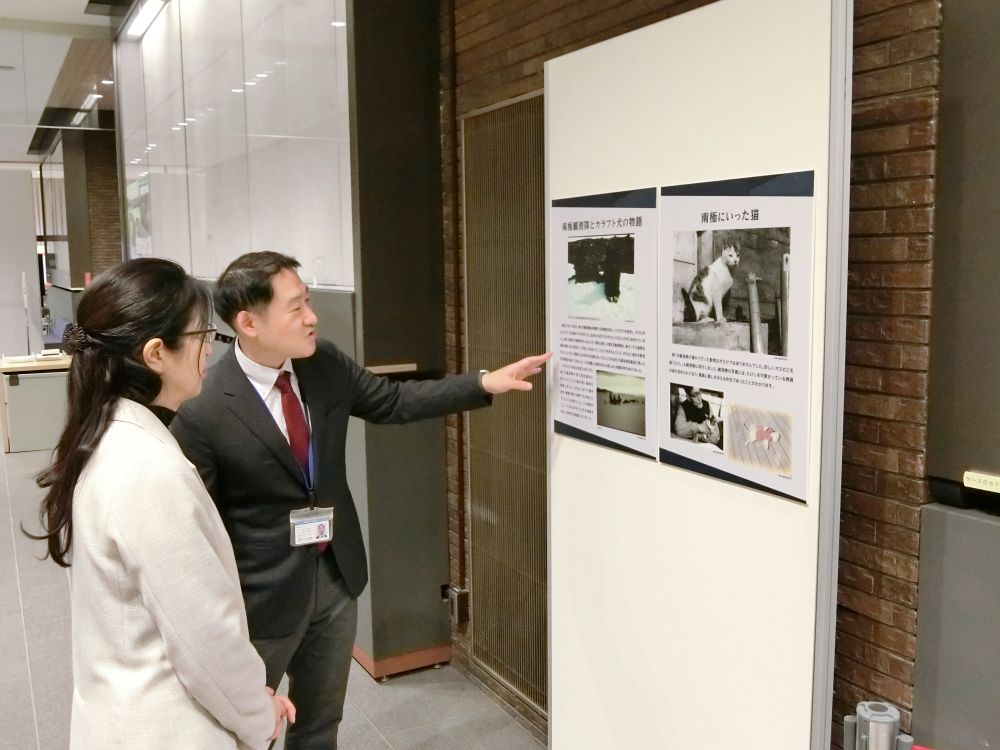 ���c��������𕷂��Ă���l�q