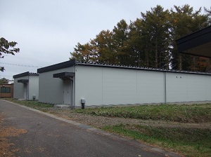 63_03_01 搬出された資料を収蔵する仮収蔵施設